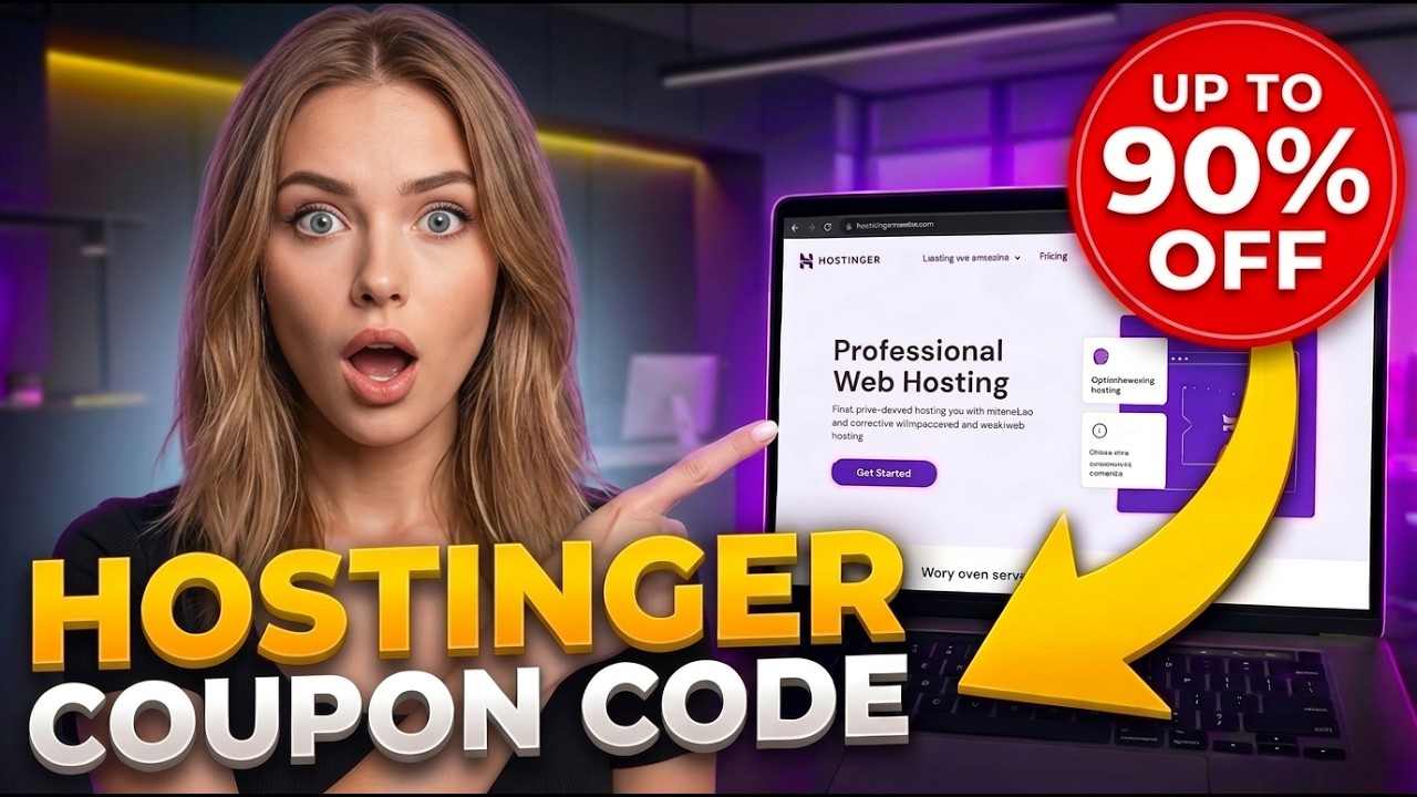 Hostinger Coupon Code 2026 - Huge Discount on Hosting & Domains