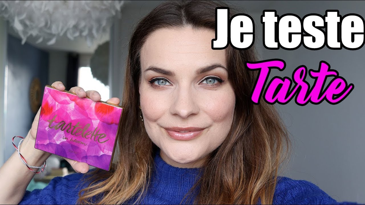 Je teste les produits Tarte pour la première fois