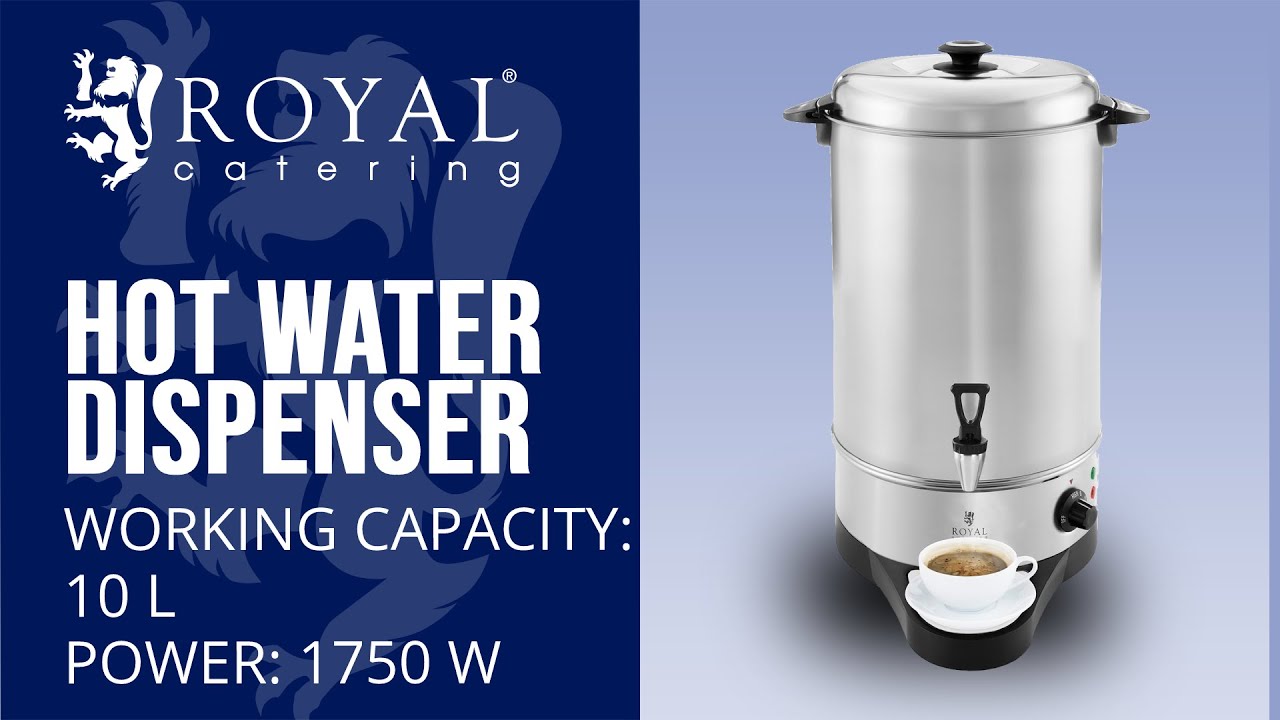 Hot Water Dispenser Royal Catering RCWK 10A | Product presentation