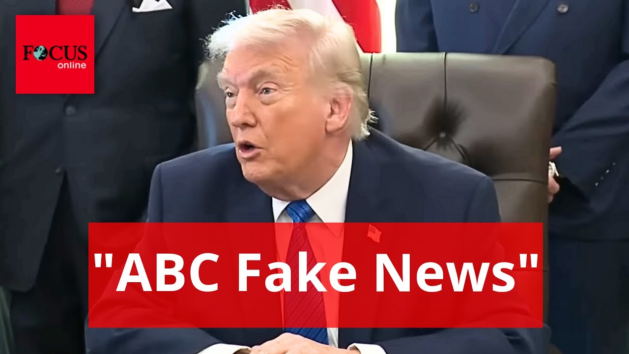 "ABC Fake News": Trump bricht Pressefrage ab und weist Reporterin scharf zurück