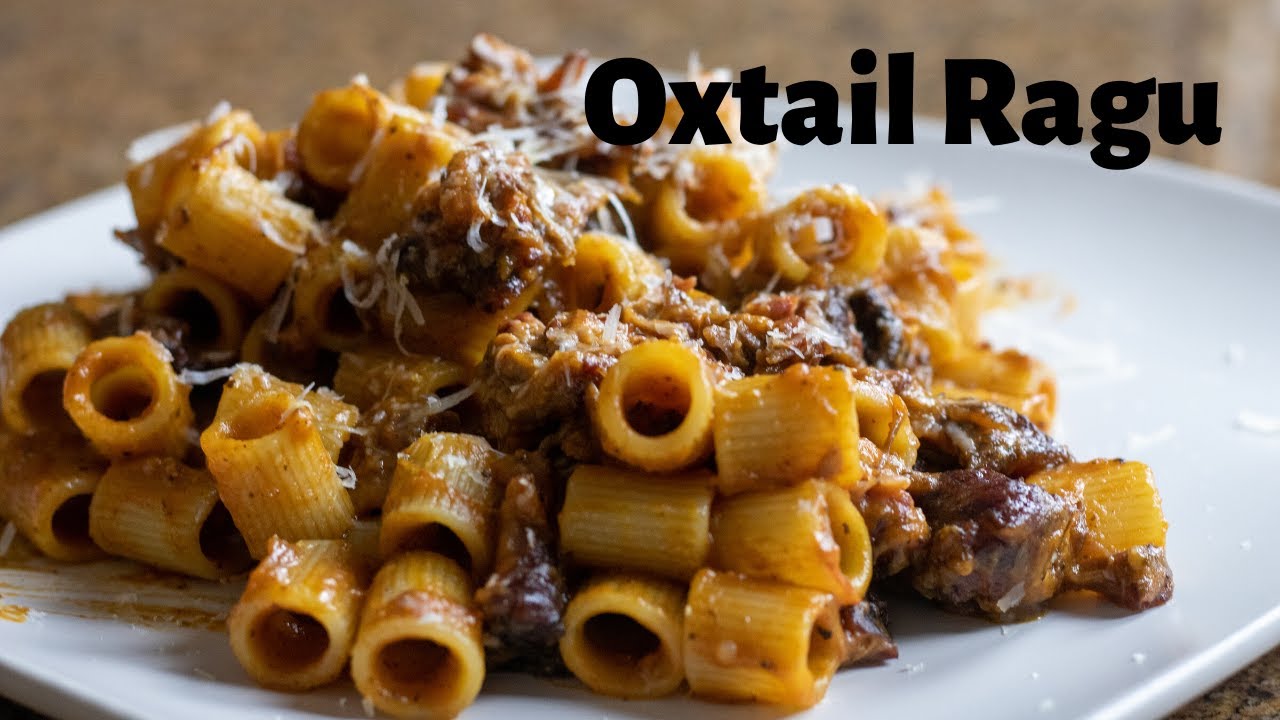 How I Made Rigatoni With Smoked Oxtail Ragu