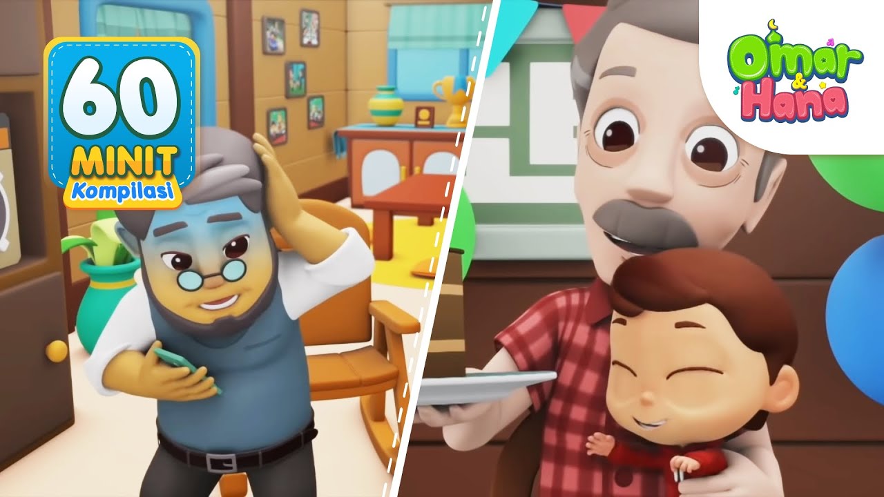 Omar & Hana Kompilasi 60 Minit NEW