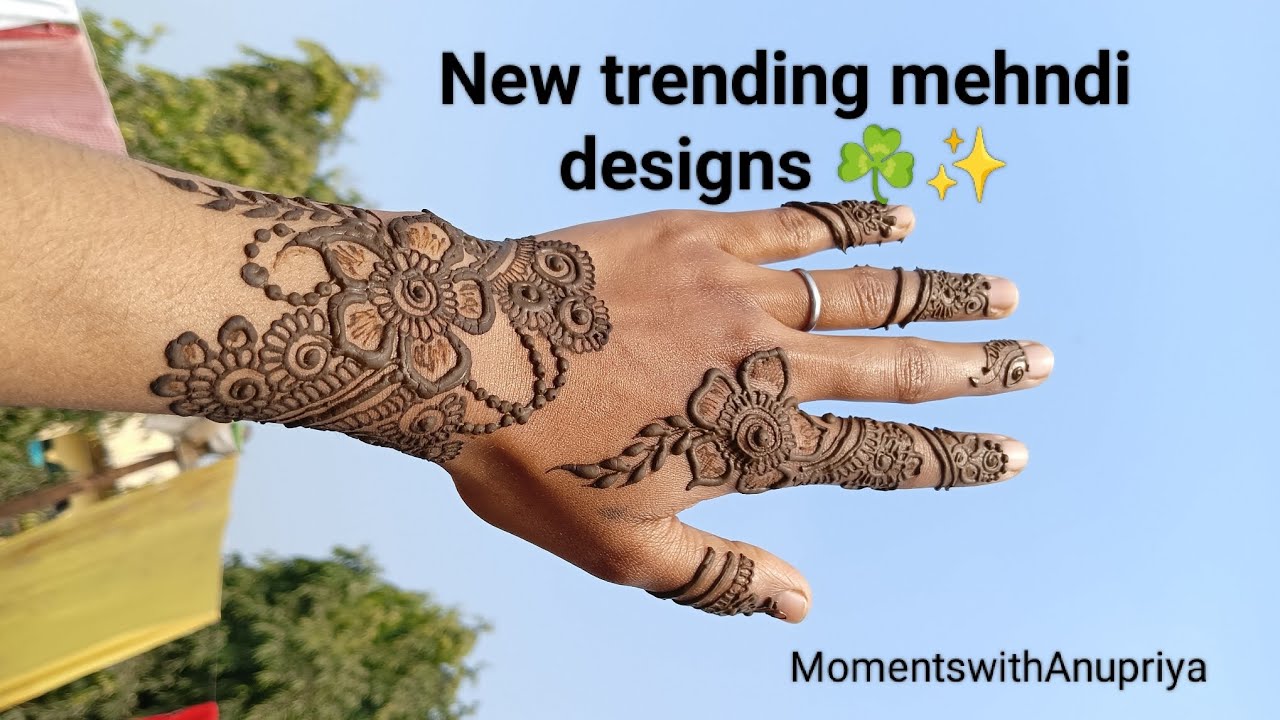 New mehndi designs for all functions.please subscribe to my YouTube channel for more videos #mehndi 