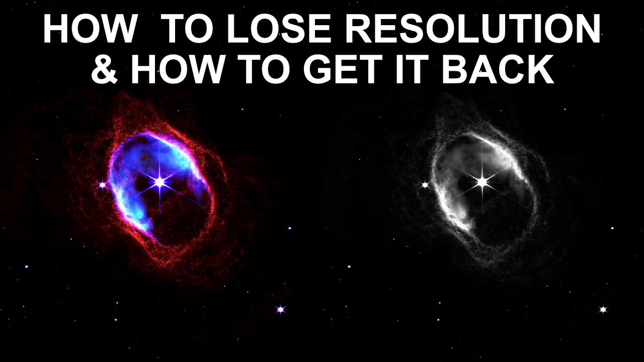 How An OSC Loses Resolution & Gets It Back