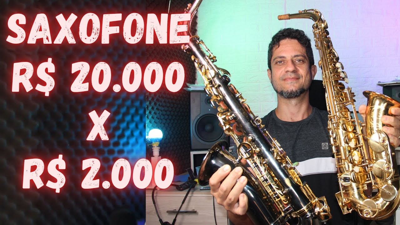 Saxofone barato, vale a pena comprar? | Saxofone Yamaha Yas 62 x Saxofone Hoyden estudante | 2025