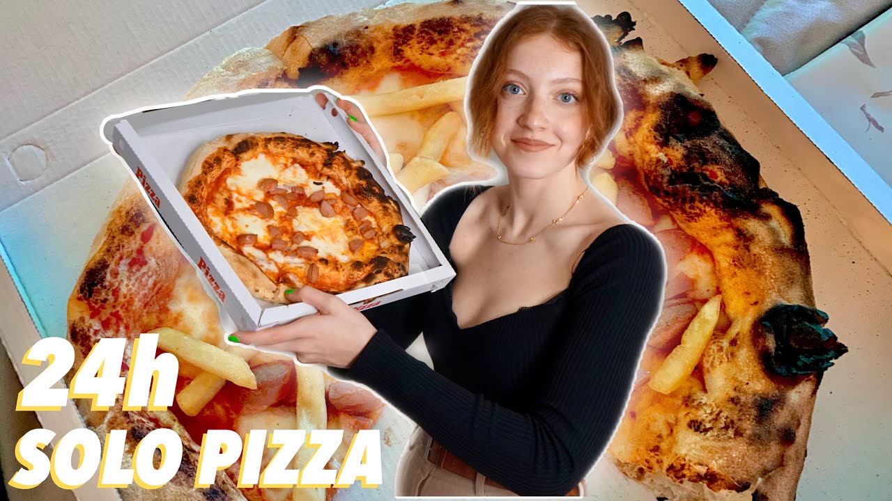 MANGIO SOLO PIZZA PER 24 ORE 🍕 (scusa Napoli)