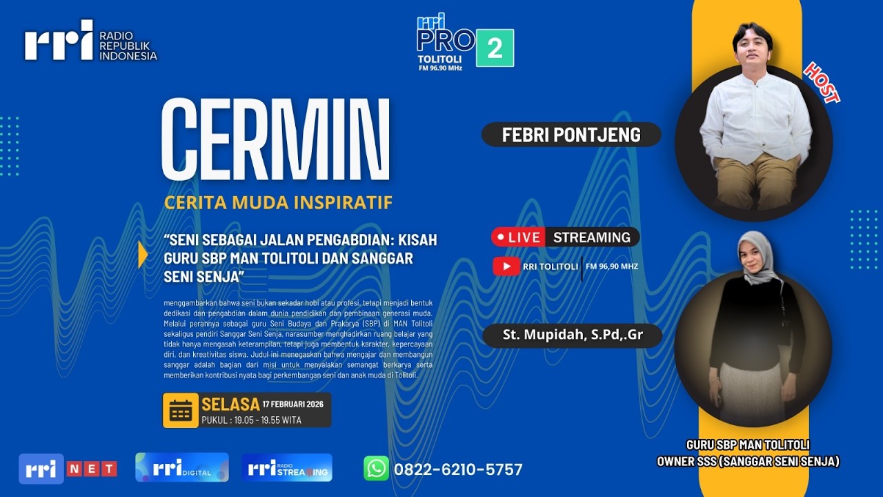 CERMIN - SENI SEBAGAI JALAN PENGABDIAN: KISAH GURU SBP MAN TOLITOLI DAN SANGGAR SENI SENJA