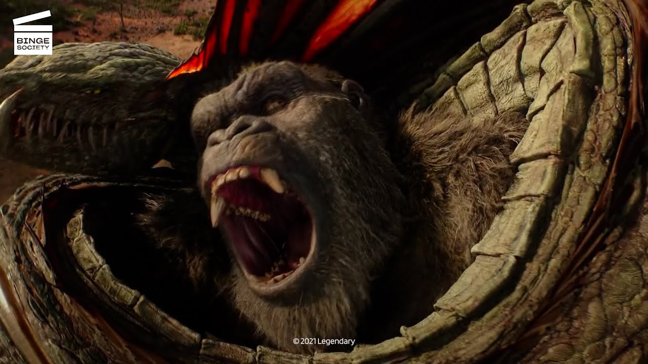 Godzilla vs Kong : Scène de Kong contre les Warbats (CLIP HD)