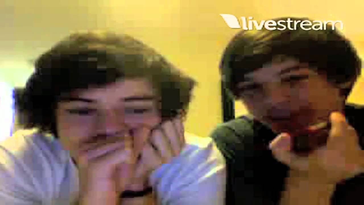 Harry Styles and Louis Tomlinson Twitcam part 4
