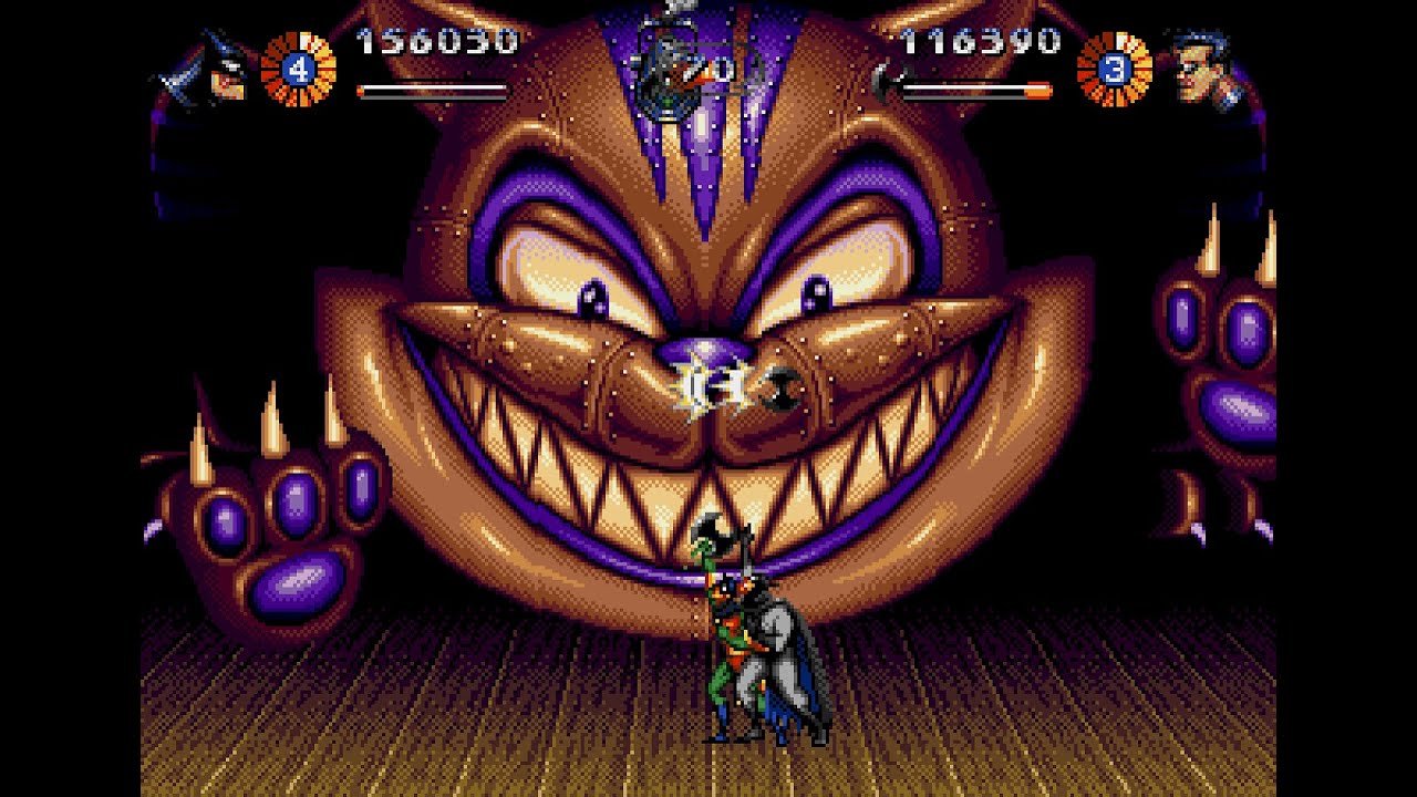 The Adventures of Batman & Robin Sega Genesis 2 player Netplay 60fps