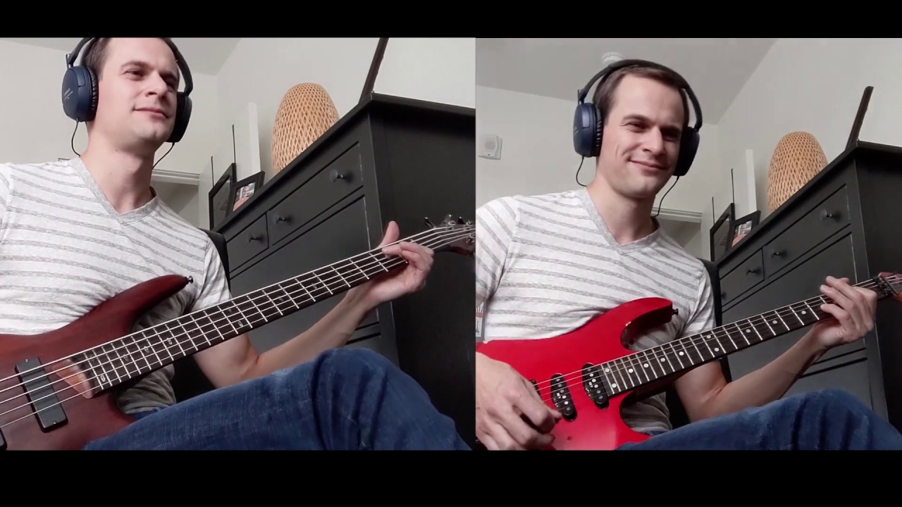 Dir en grey - Raison D'etre (guitar and bass cover)