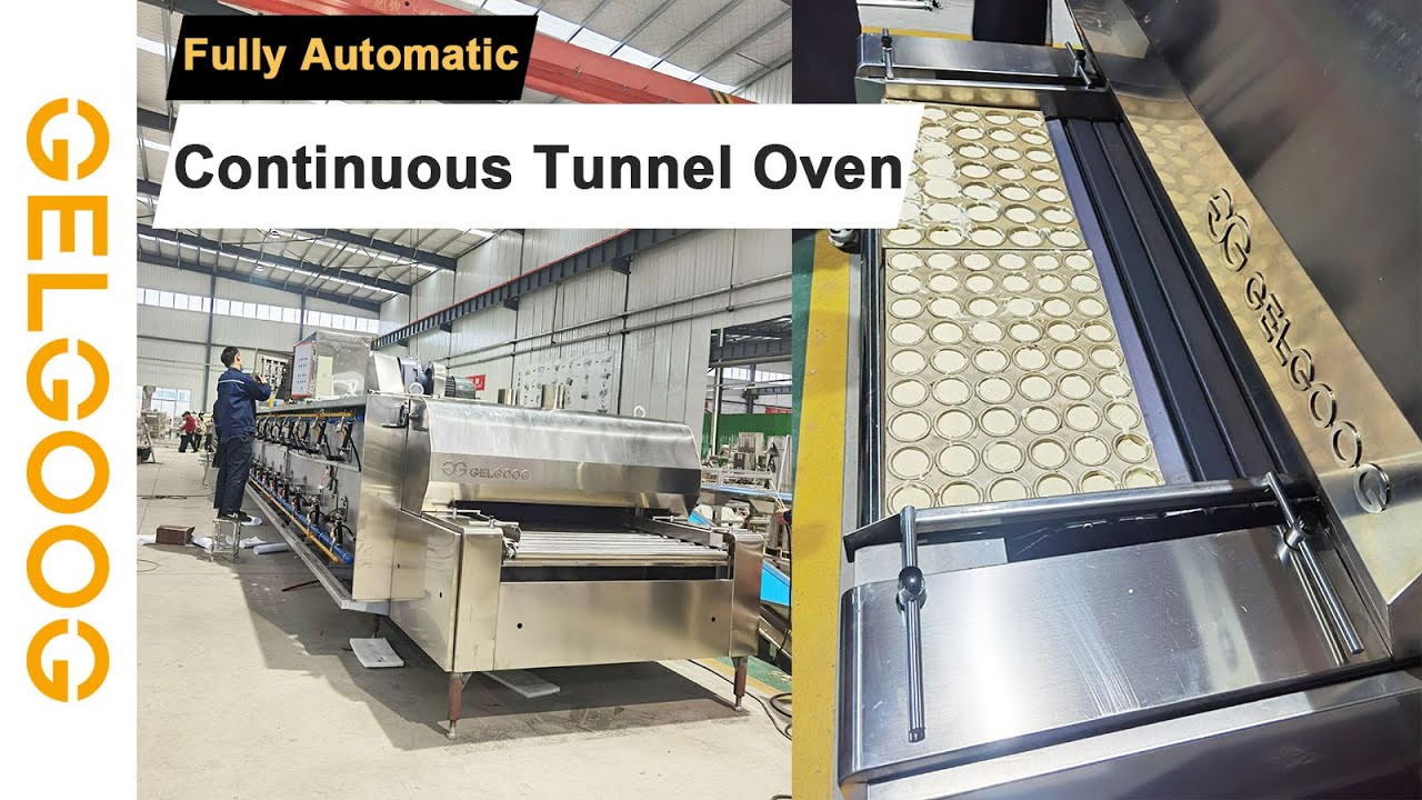 How to Bake Cupcakes?---Continuous Tunnel Oven