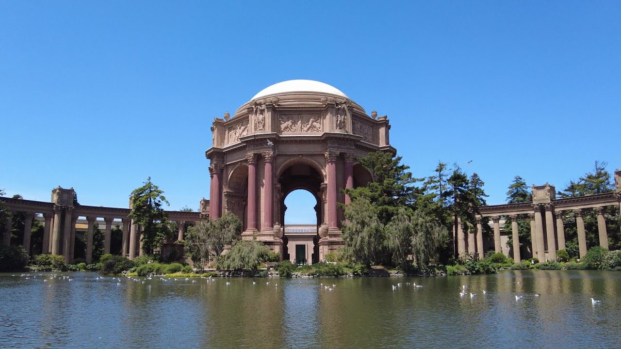 【4K Walking】Explore San Francisco | Palace Of Fine Arts Walk Through