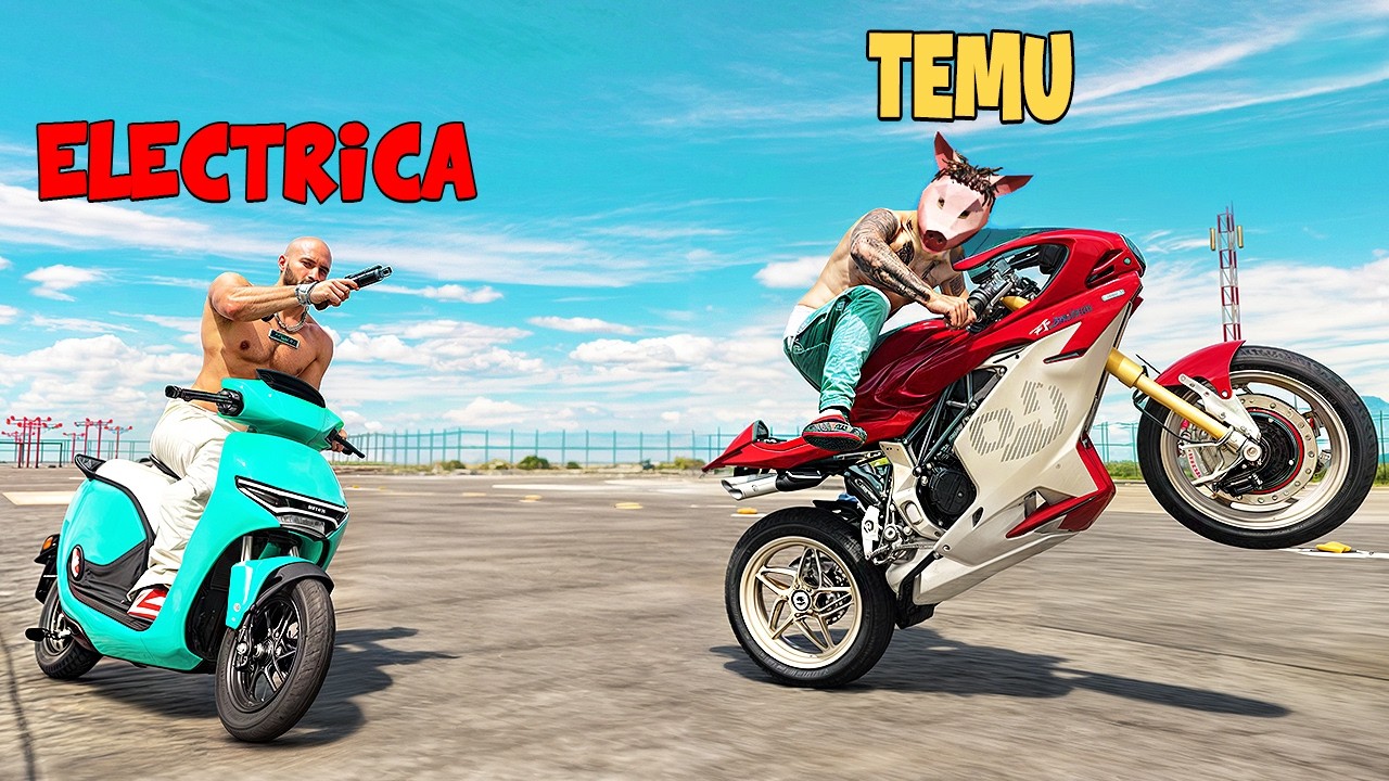 Moto De Temu Modificada Para Arrancones Sorprendo A Mis Amigos En GTA RP