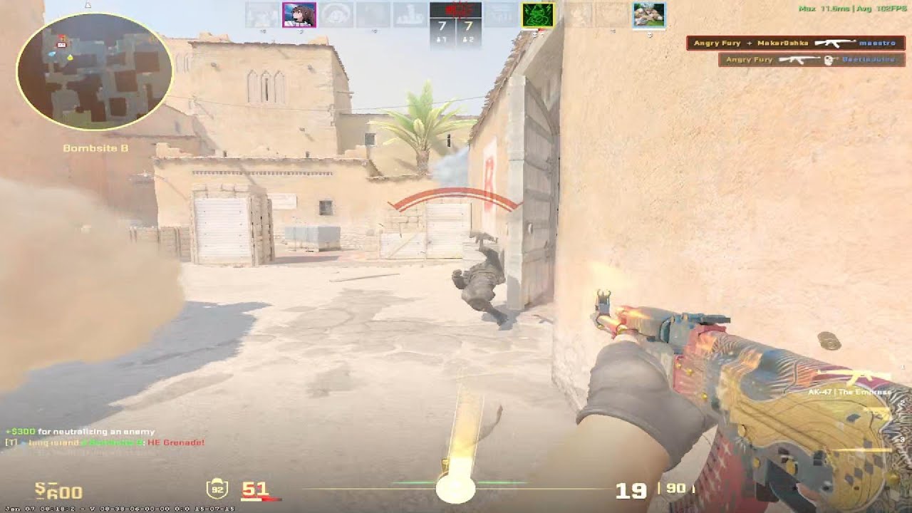 CS2 EU Premier 15K Dust2 #28