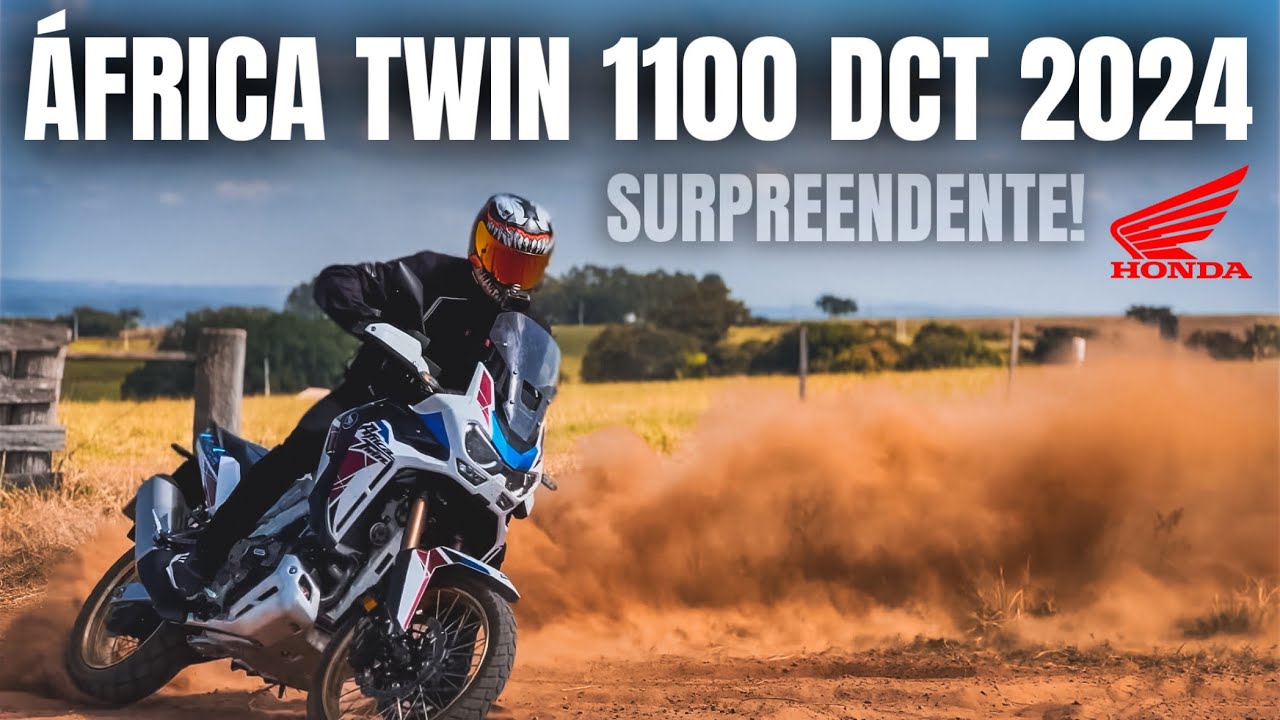 🔥Nova Honda África Twin 1100 2024: o surpreendente câmbio DCT!