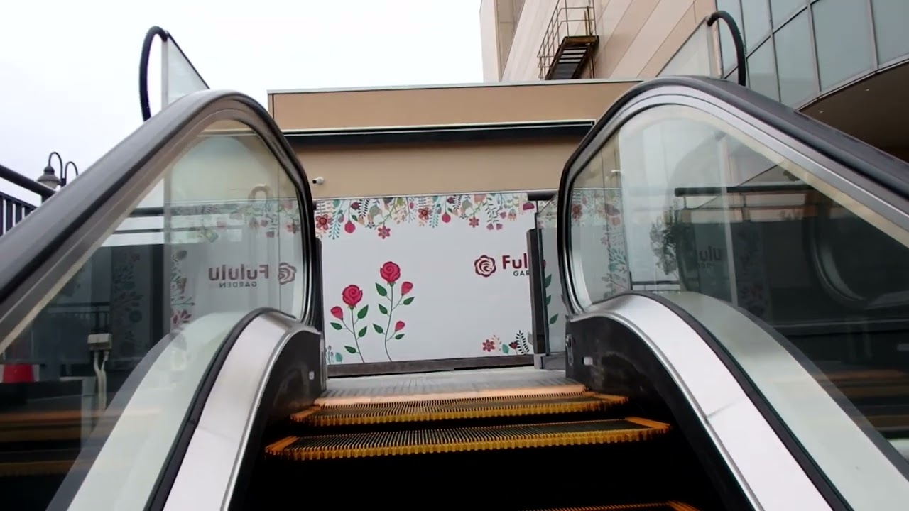 イトーヨーカドー八千代店屋外FululuGarden東芝製エスカレーターTOSHIBA Escalators/l'escalator