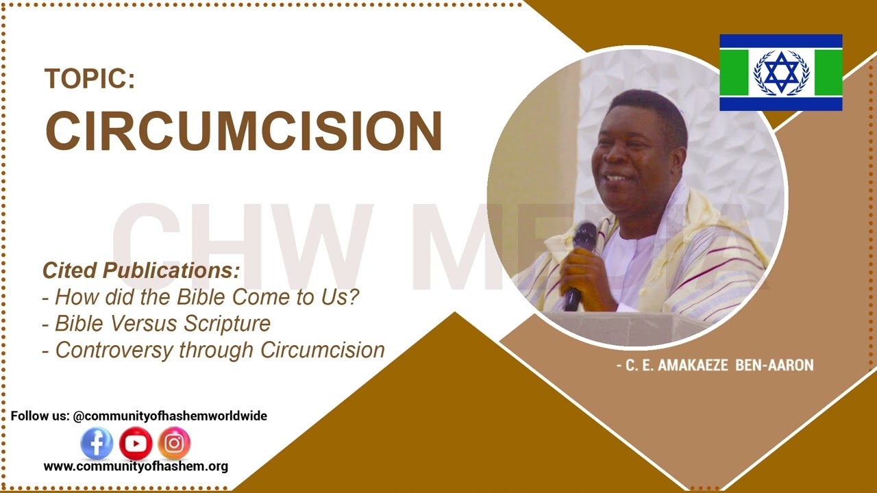Torah Insight Studies: Circumcision - C.E. Amakaeze Ben-Aaron