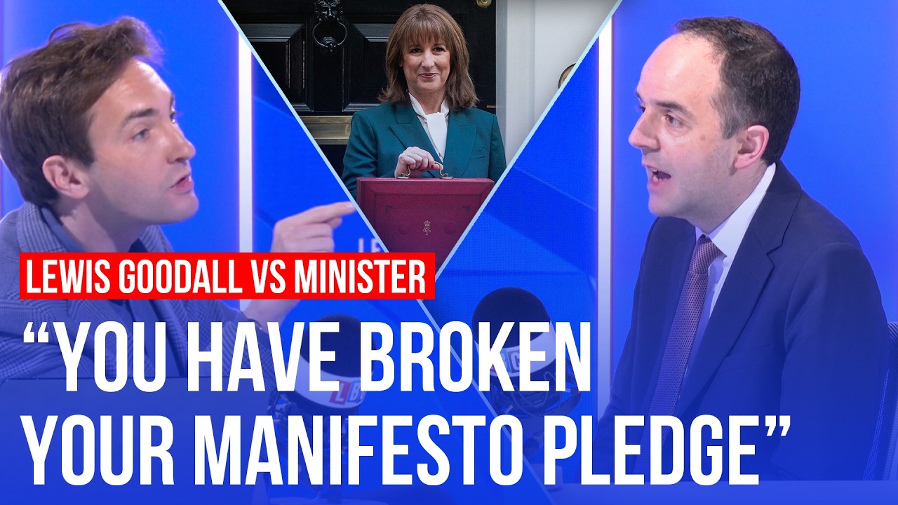 ‘You HAVE imposed taxes on working people!’ Lewis Goodall confronts Labour minister