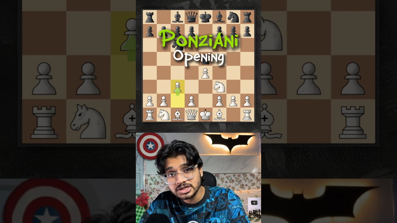 BEST Chess Opening For Beginners! Ponziani Easy Trap Win in 12 Moves #chesstraps #chessopening