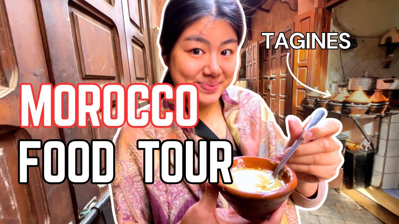Trying Moroccan Food for the First Time! | Tagines, Breads, Culture
