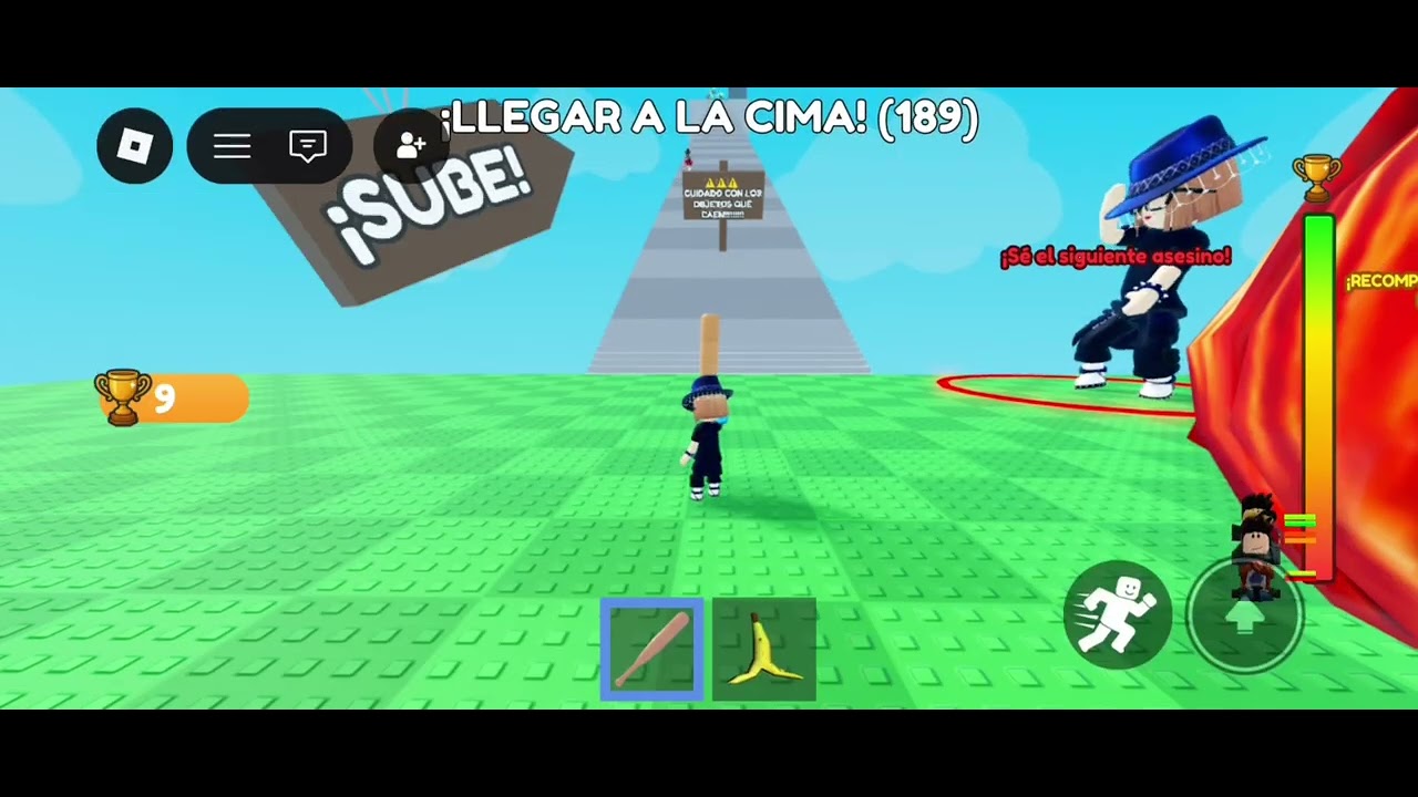 Jugando ESCALERAS ASESINAS en Roblox!