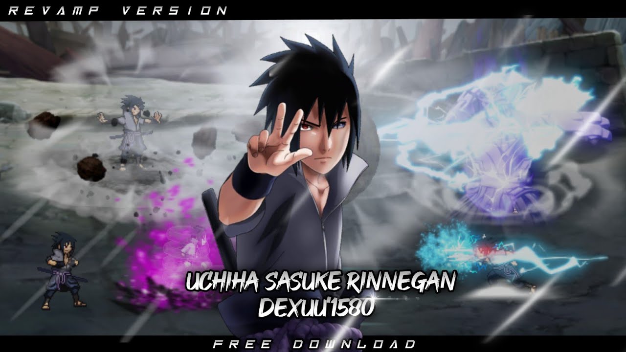 ✨Happy new year ✨: Uchiha Sasuke Rinnegan Revamp:[Dexuu1580]: Naruto senki 1.17 FREE DOWNLOAD