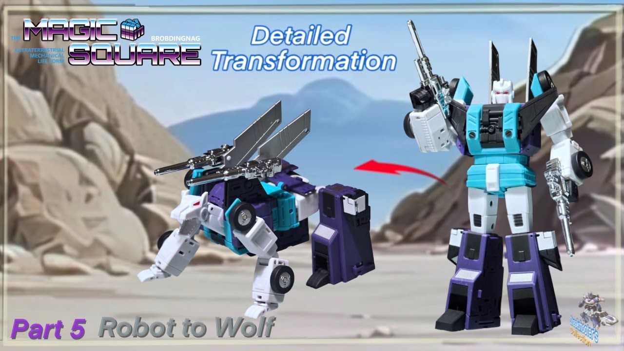 Magic Square MS-W02 B62 Chief of Staff / Sixshot Transformation Part 5