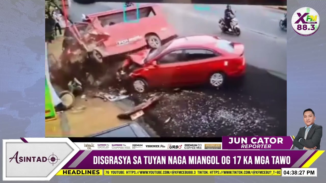 DISGRASYA SA TUYAN NAGA MIANGOL OG 17 KA MGA TAWO