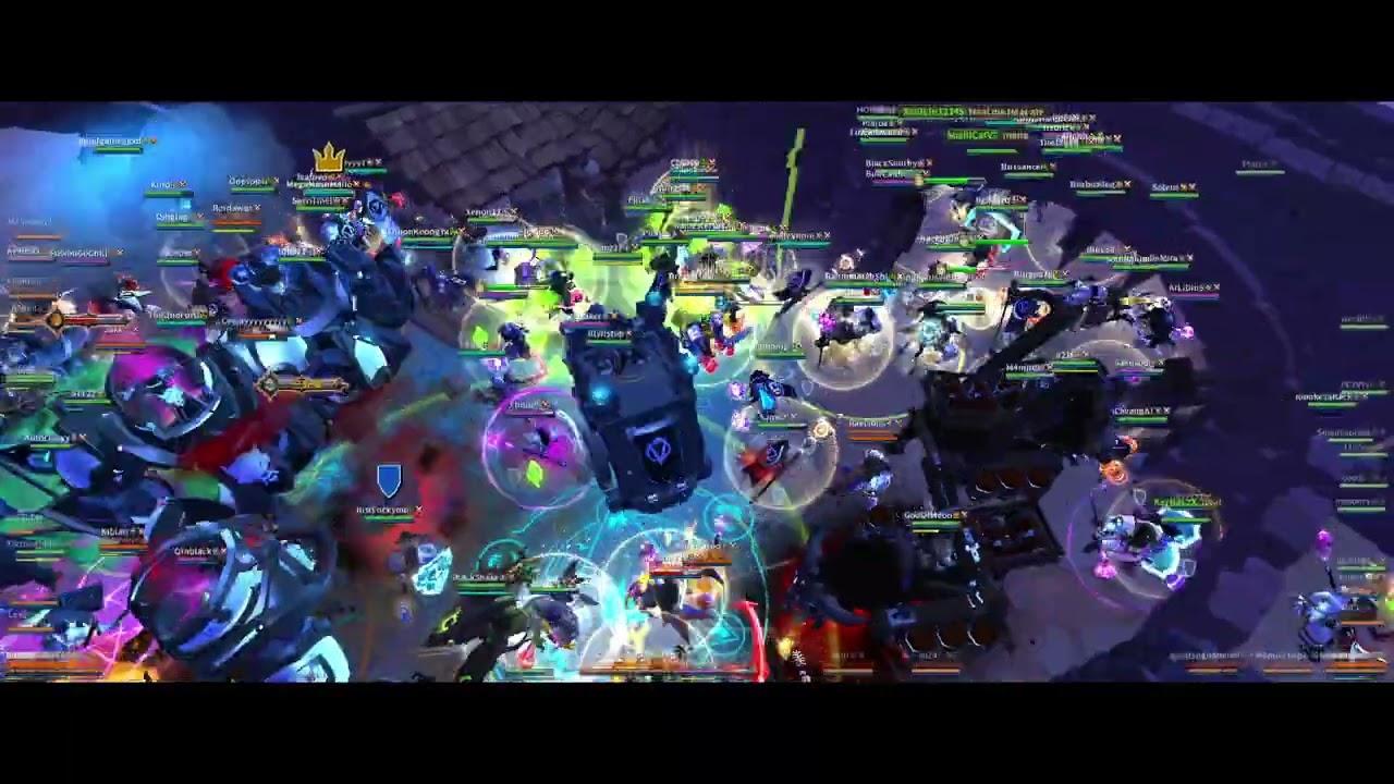 Albion Online | 2025/08/28 CTA | Lifecurse Staff | Castle vs Mahalika