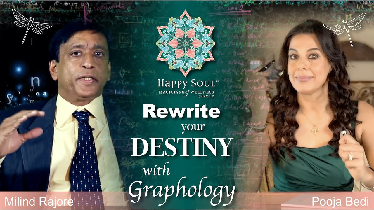 YOU CAN CHANGE YOUR LIFE THROUGH GRAPHOLOGY, featuring Pooja Bedi & Milind Rajore