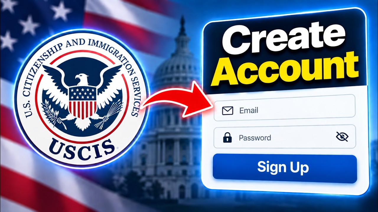 Как создать аккаунт USCIS | Регистрация в myUSCIS онлайн