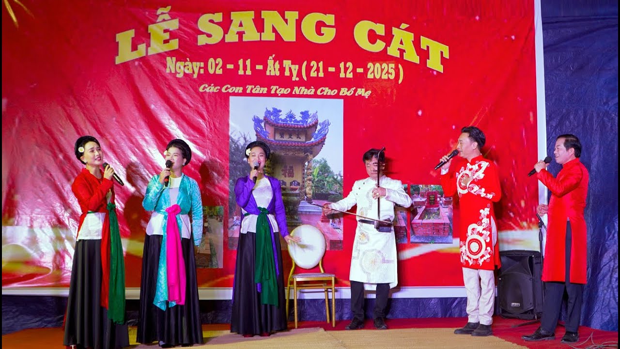 Lễ Sang Cát Hai Mọ Vũ Văn Sáng - Lê Thị Lý   xã Thổ Tang