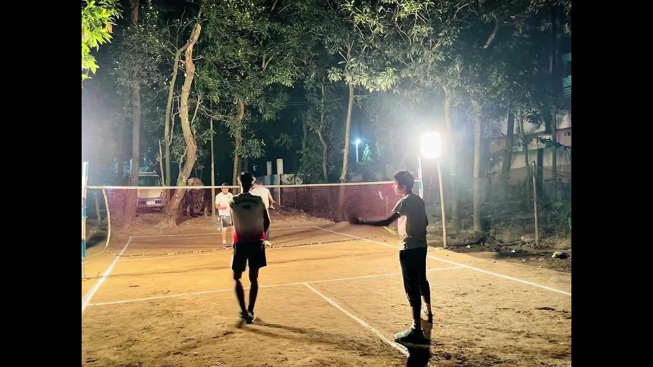 Outdoor Badminton Match 🔥🔥Shipu / Shuvo Vs Arif / Roky || Hello Rajib.