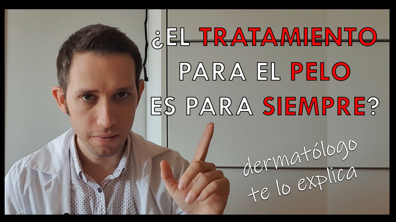 ¿El tratamiento capilar es para siempre? (dermatólogo te lo explica)