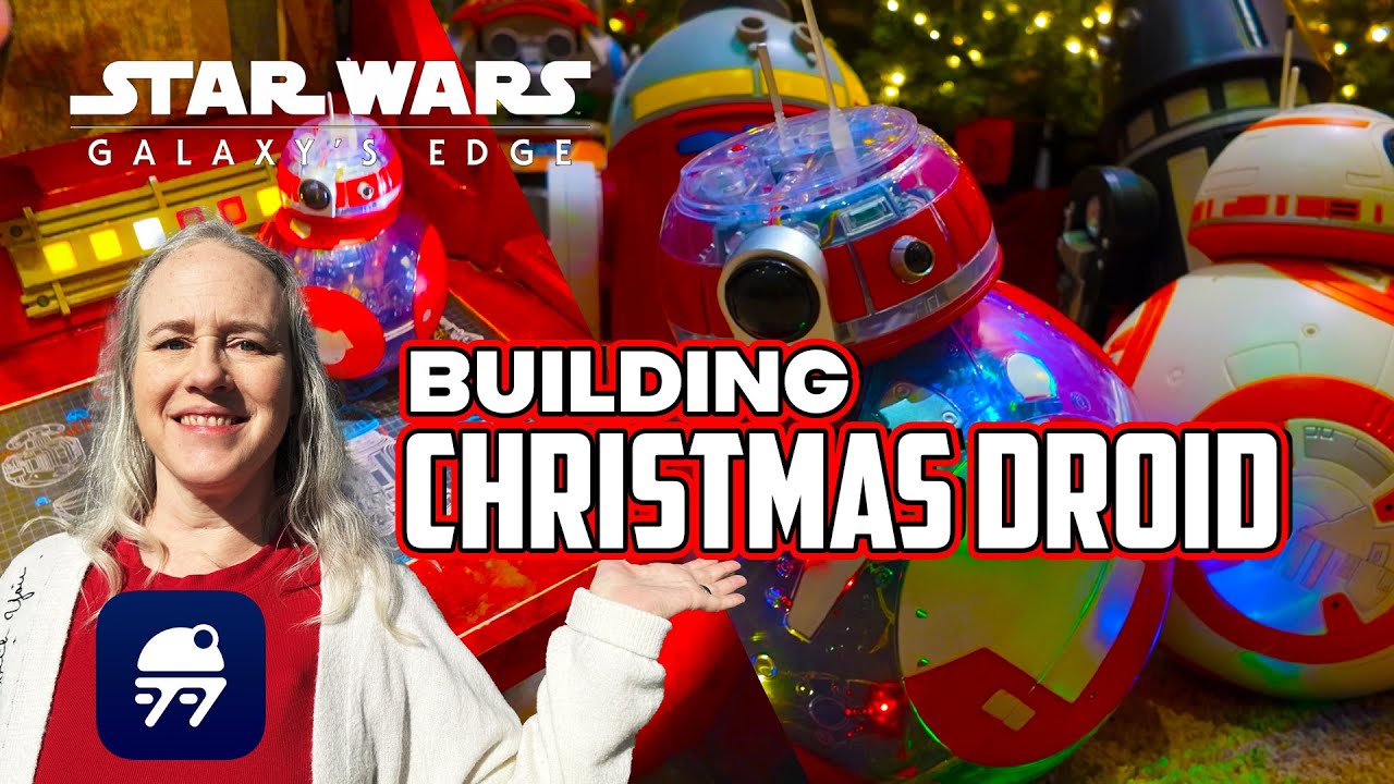 I Built a unusual BB-unit at the Droid Depot in Star Wars: Galaxy's Edge,  Disneyland
