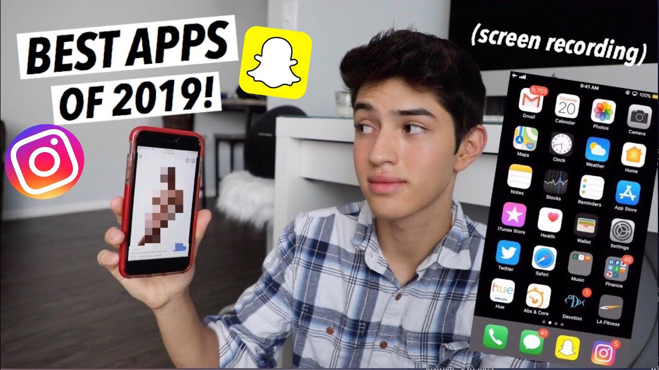 WHATS ON MY iPHONE! BEST APPS OF 2019