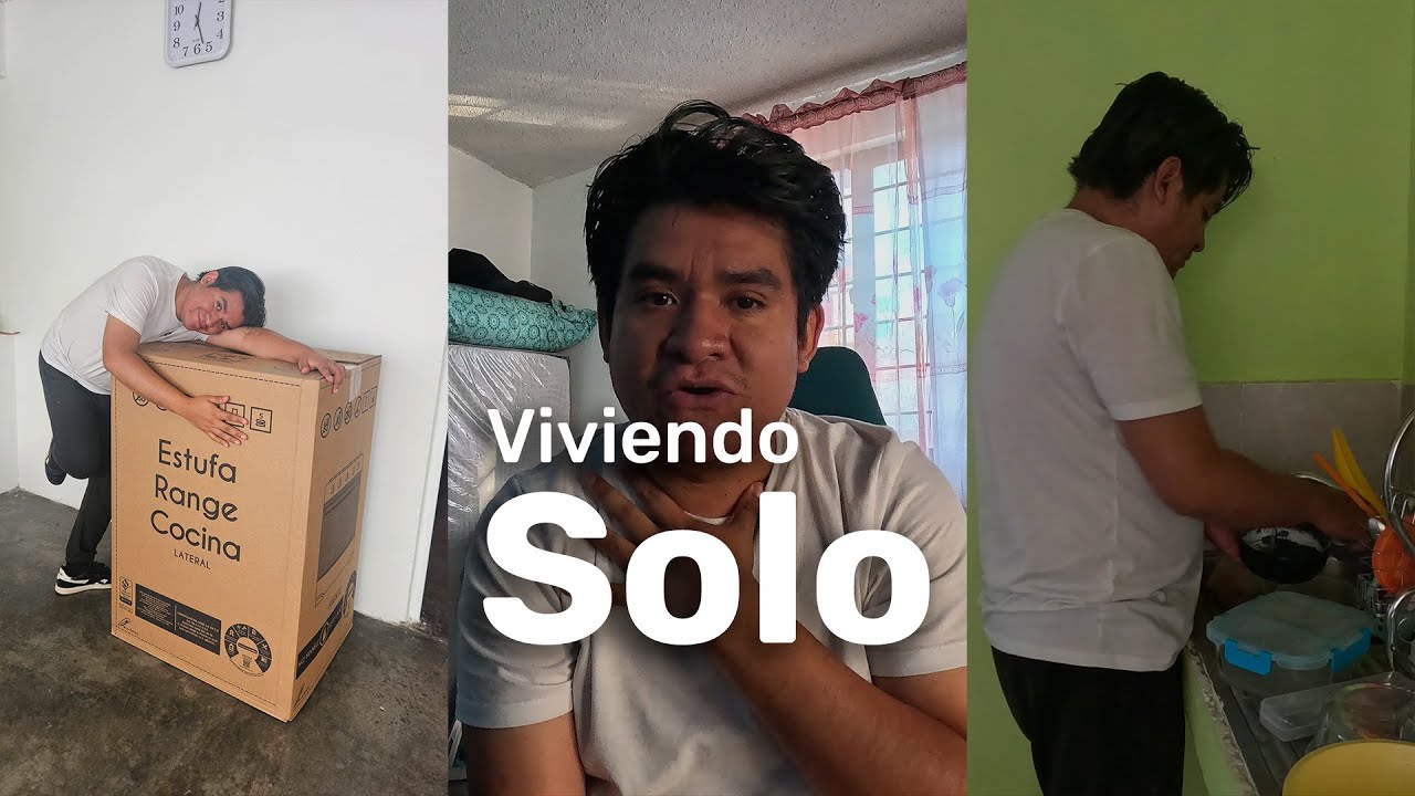 Un día viviendo solo en México 🇲🇽 | ¡Llego mi primera estufa!, Viernes de home office