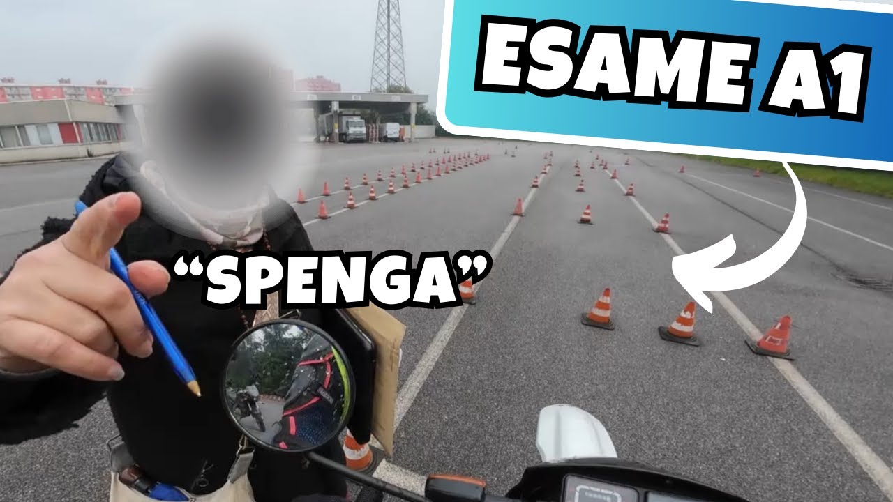 Ho PRESO la PATENTE A1 *Esame* + PERCORSI