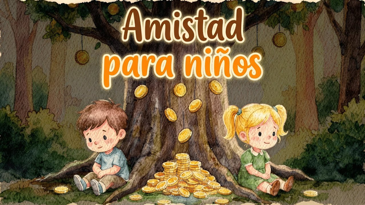 Cuento sobre la amistad: El árbol de las monedas de oro