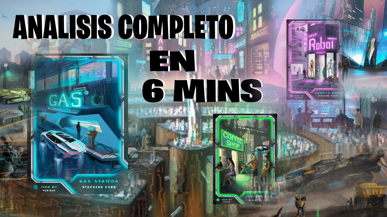 ANALIZANDO TOKENLANDS EN 6 MINUTOS!!|JUEGOS P2E 2022
