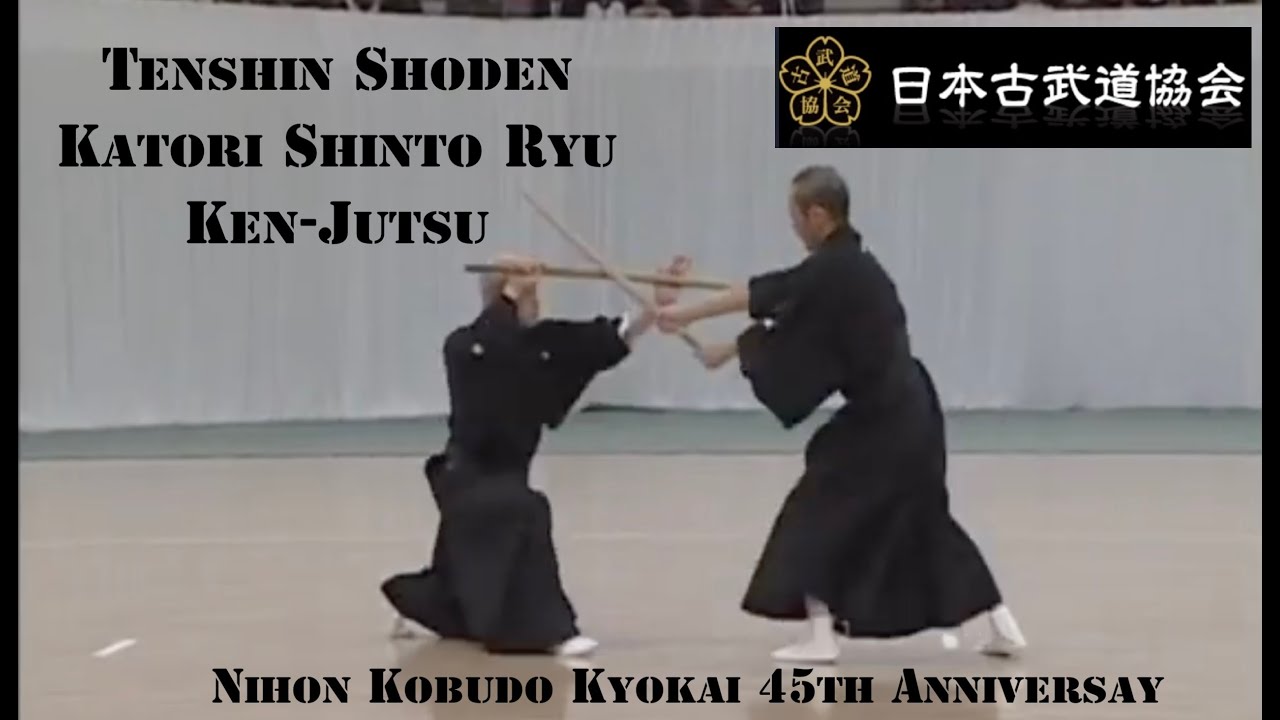 Tenshin Shoden Katori Shinto Ryu - Ken-Jutsu - Nihon Kobudo Kyokai 45th Anniversary