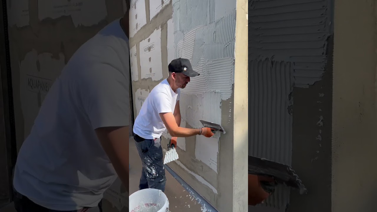 Bande &agrave; joint Aquapanel #knauf #aquapanel #bandeajoint #flotuto