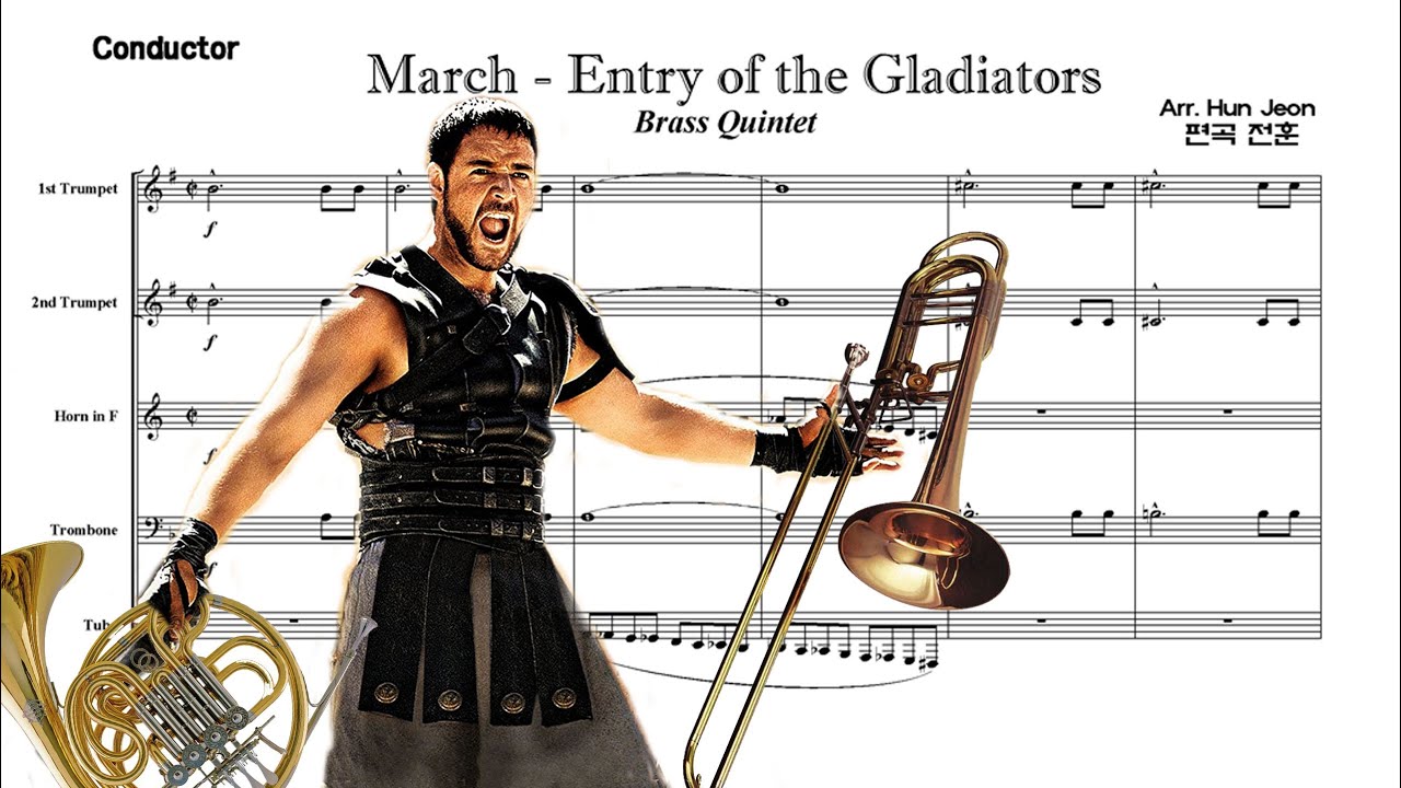 March - Entry of the Gladiators (Brass Quintet Arrangement)