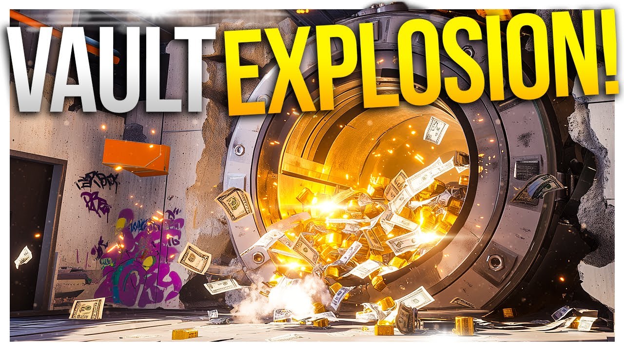 Gold and Cash Filled Vault EXPLODES Into the Shop! // Cash Cleaner Simulator