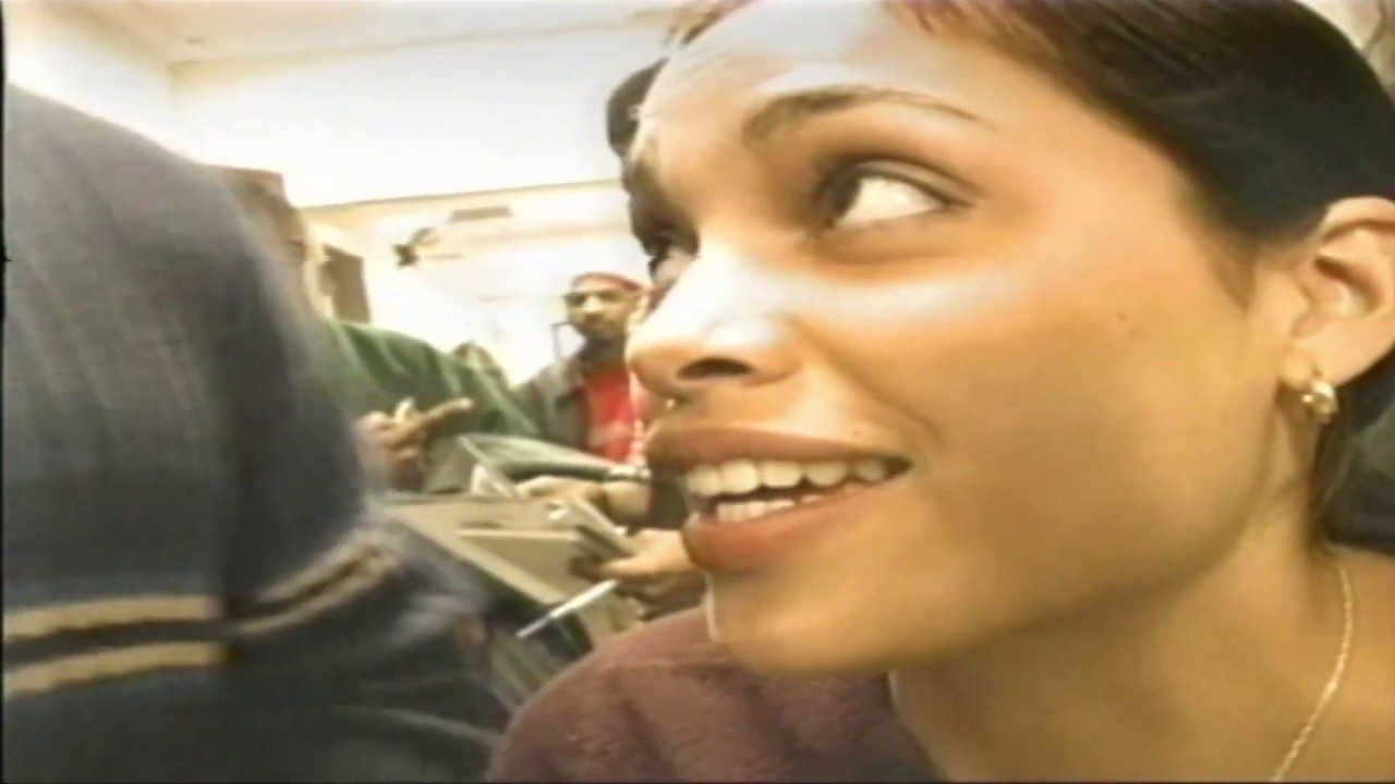 Real Flava on the movie set of Light It Up with special guests Rosario Dawson, Fredro Starr & more