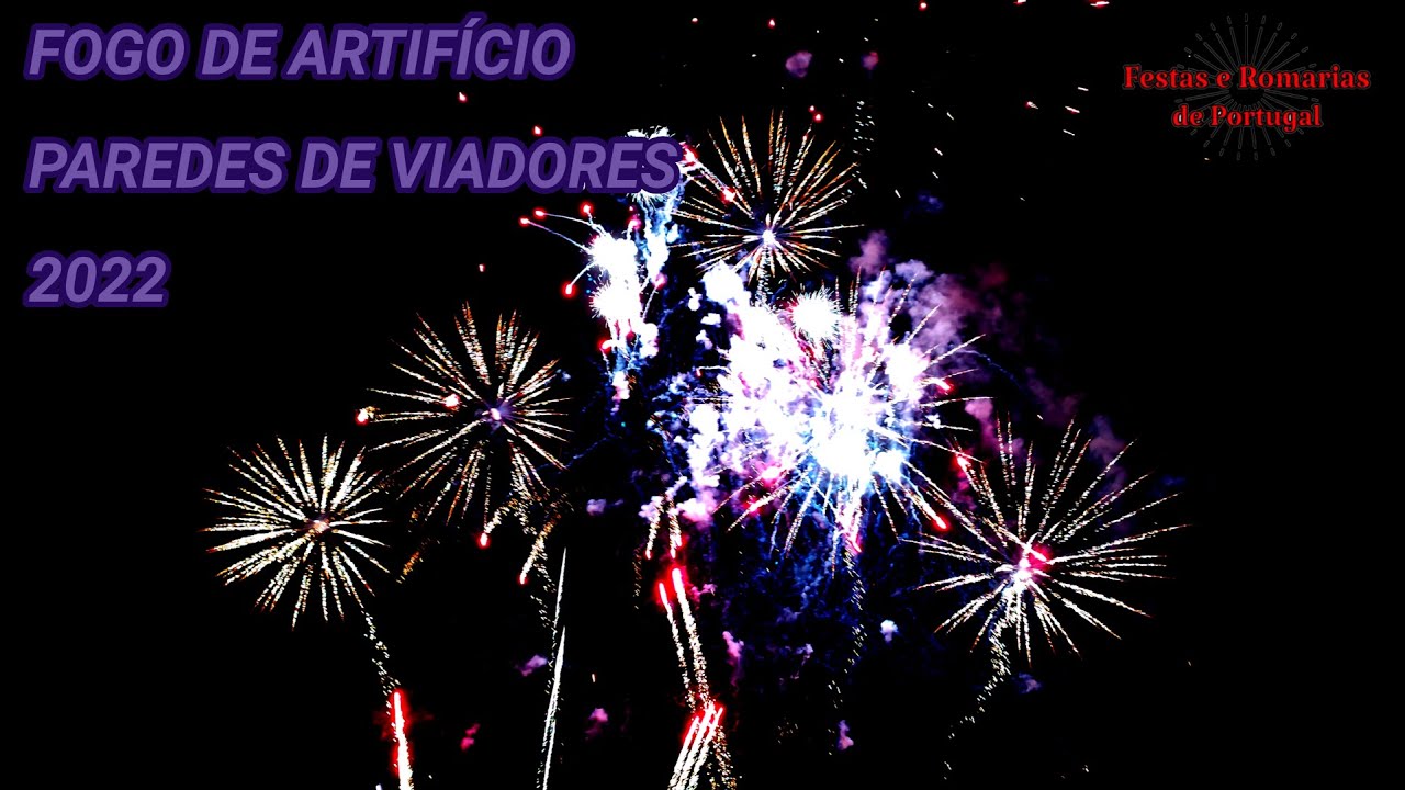 Estrondoso Fogo de Artificio em Paredes de Viadores 2022