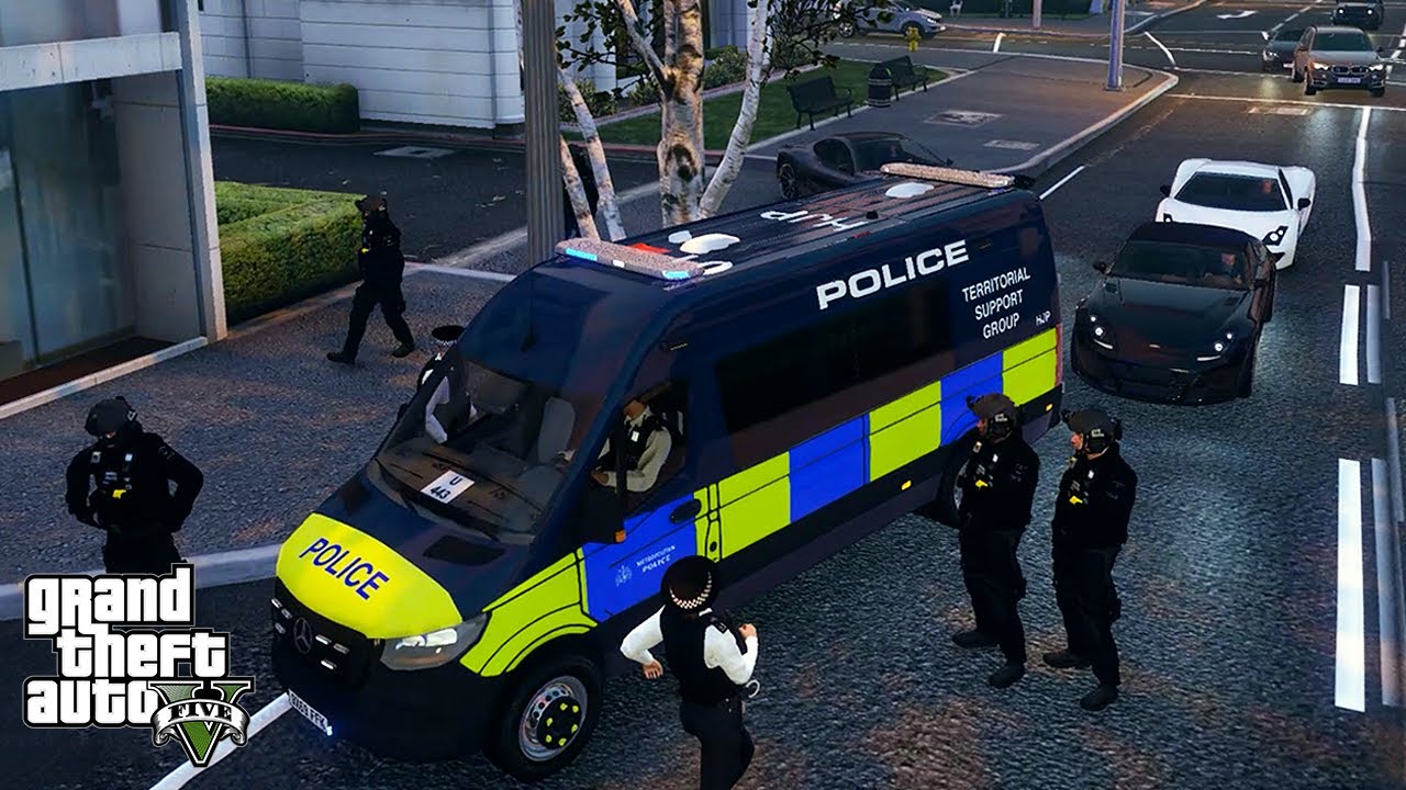 TSG Taskforce Patrol (GTA 5 LSPDFR Mod)