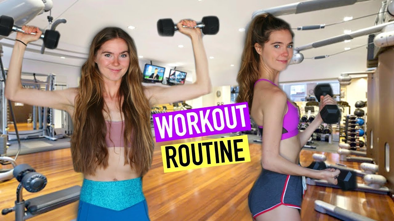 WEEKLY WORKOUT ROUTINE  (Year Round Training) - Nina and Randa
