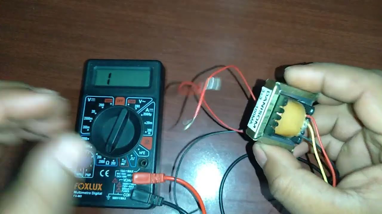 como descobrir a entrada e saída de energia de um transformador